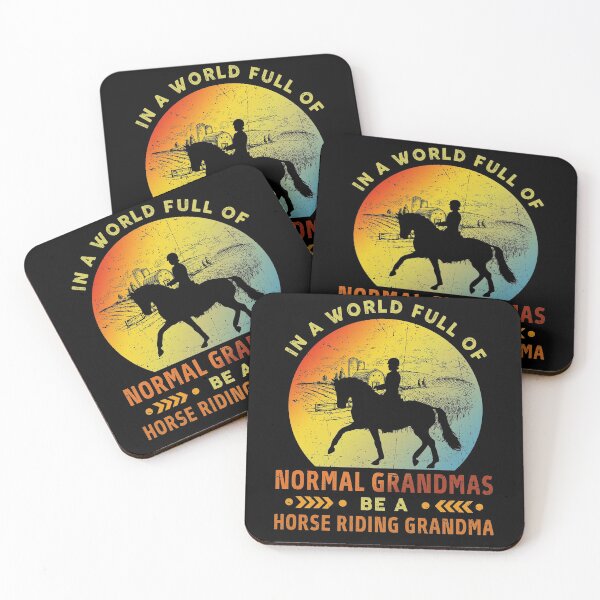 Item preview, Vintage Proud To Be A Horse Riding Grandma designed and sold by brandyzalesart.