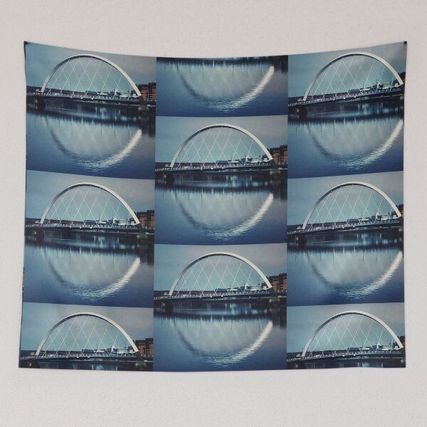 Item preview, Clyde Arc (Squinty Bridge), Glasgow, Scotland designed and sold by GillianSweeney.