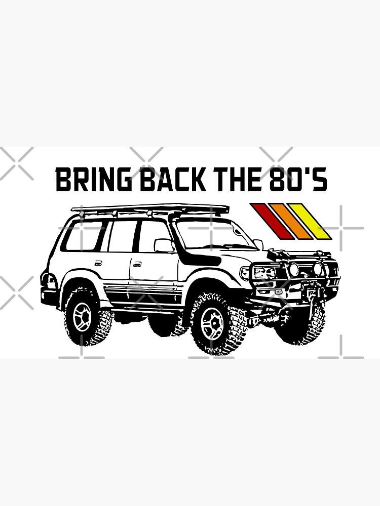 Toyota Land Cruiser, Bring Back the 80s Cap for Sale by arkantero