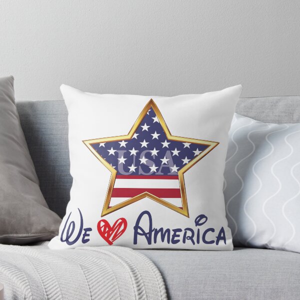 Item preview,  The american flag and love phrase "We love america" USA  designed and sold by Enarmi212.