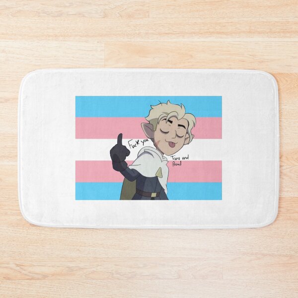 Item preview, Hunter the owl house transgender pride designed and sold by AxolotlArtist32.