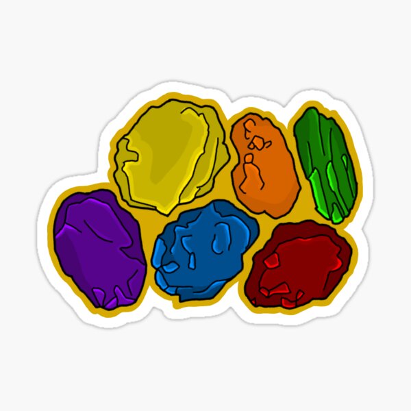 WATERPROOF Power Stone Sticker