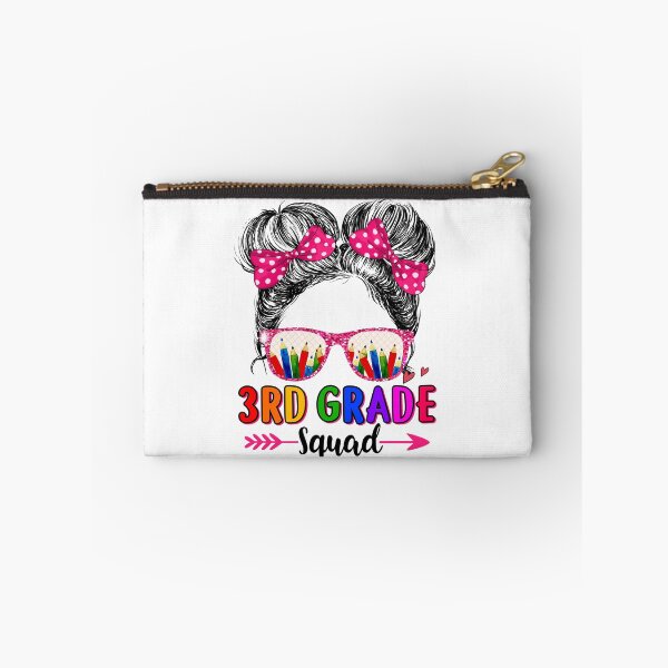 Item preview, Bun Life Hair Glasses 3rd Grade Squad School Kids designed and sold by brandyzalesart.