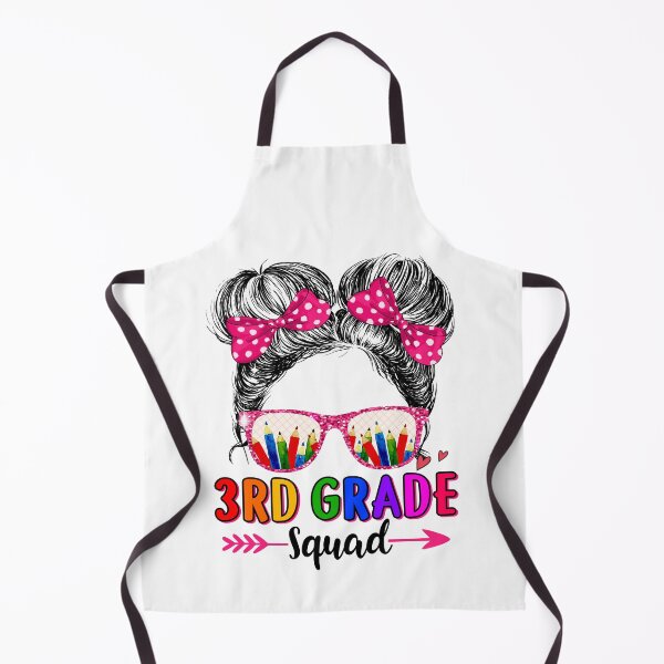 Item preview, Bun Life Hair Glasses 3rd Grade Squad School Kids designed and sold by brandyzalesart.