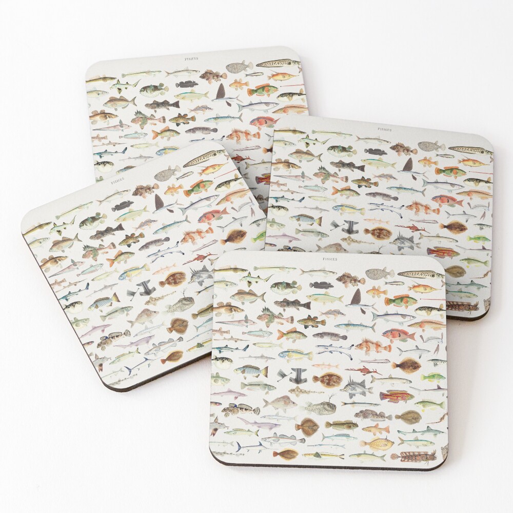 Item preview, Coasters (Set of 4) designed and sold by RiggsBubble.