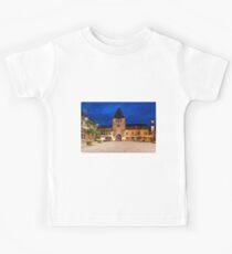 France Tower Gate by Night Kids Tee