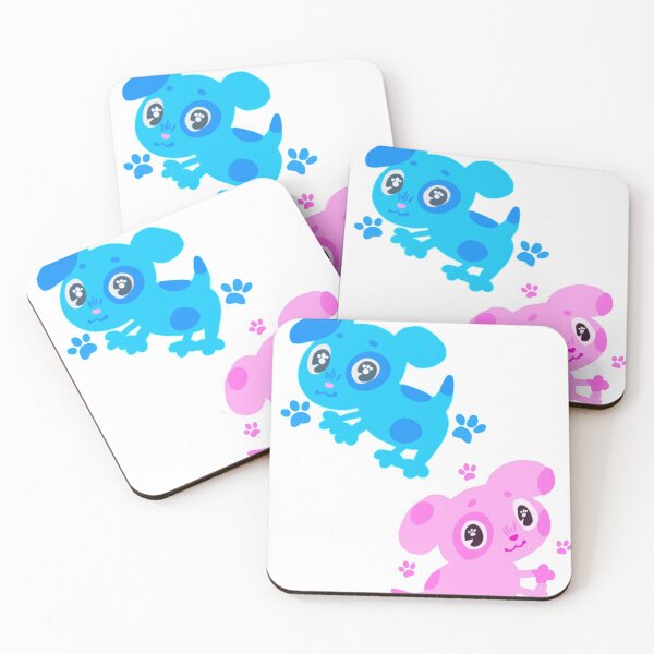Item preview, Blue and magenta Blues clues designed and sold by PeachieCenzie.