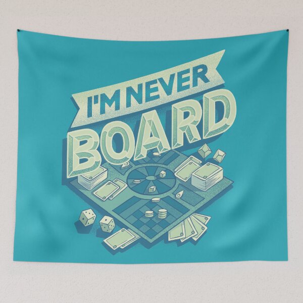 Item preview, I'm Never Board designed and sold by polliadesign.