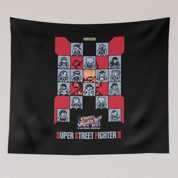 Item preview, Super Street Fighter 2 Turbo Pixel Art designed and sold by The Armorsmith.