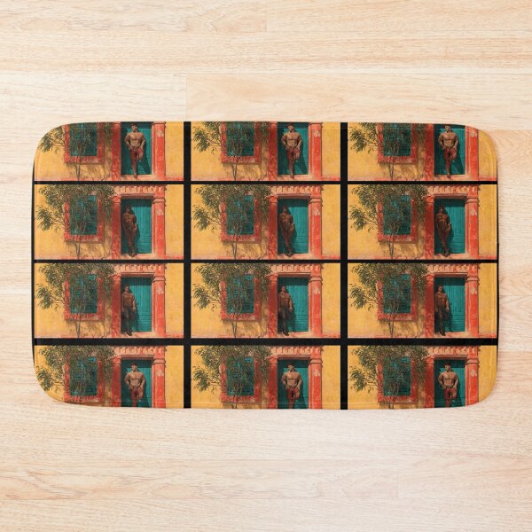 Item preview, Three Latin hunks standing at the door (1) designed and sold by 3D-Warrior.