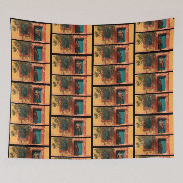 Item preview, Three Latin hunks standing at the door (1) designed and sold by 3D-Warrior.