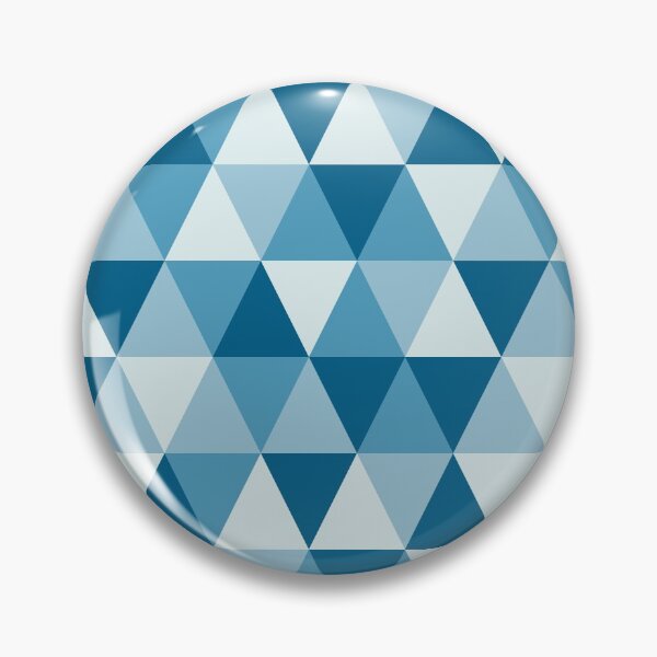 Item preview, Geometric pattern blues designed and sold by Mindhive31.