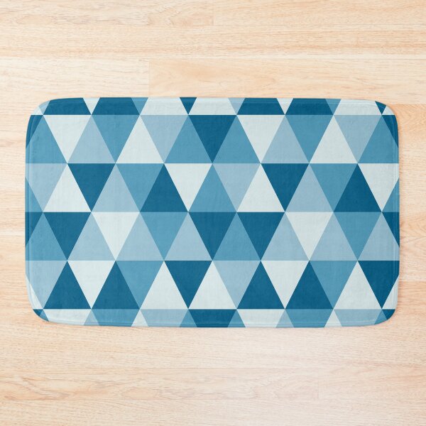 Item preview, Geometric pattern blues designed and sold by Mindhive31.