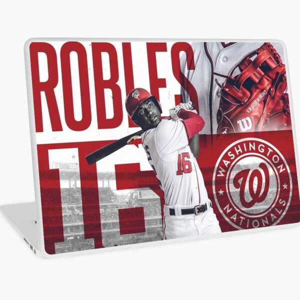 Victor Robles #16 Leaves The Dugout Sticker for Sale by DadSports