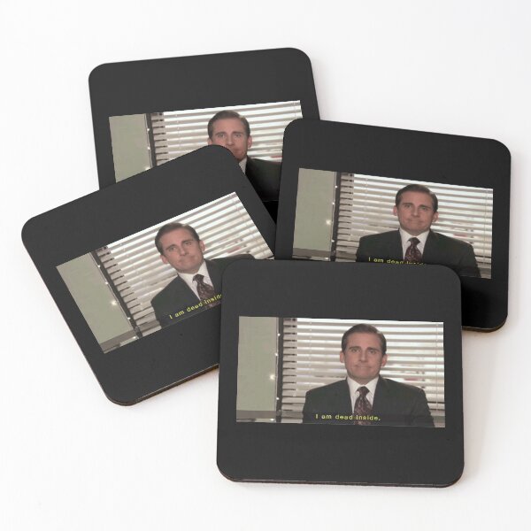 Item preview, I am dead inside, Michael scott quote  designed and sold by Benomi.
