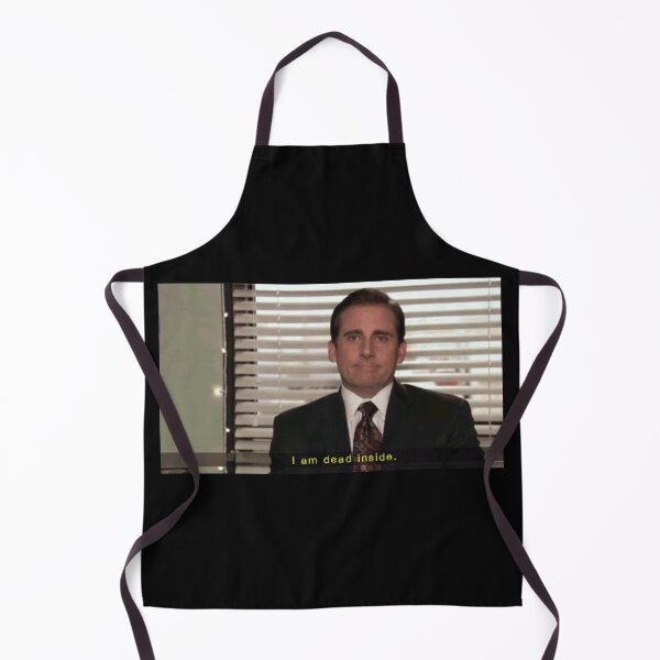 Item preview, I am dead inside, Michael scott quote designed and sold by Benomi.