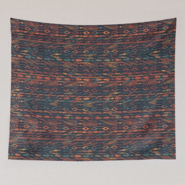 Item preview, Tropical pattern with complex horizontal patterned rows designed and sold by MugsAndDuds.