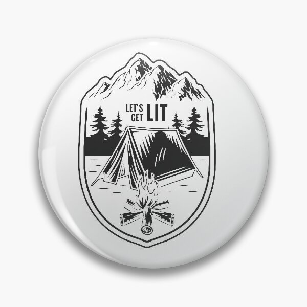 Item preview, Let's Get Lit Tents Camping designed and sold by eiwo87.