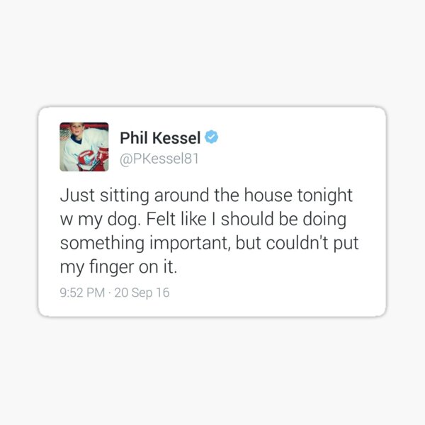 Artikel-Vorschau von der ikonische phil kessel tweet, designt und verkauft von alexandriab.