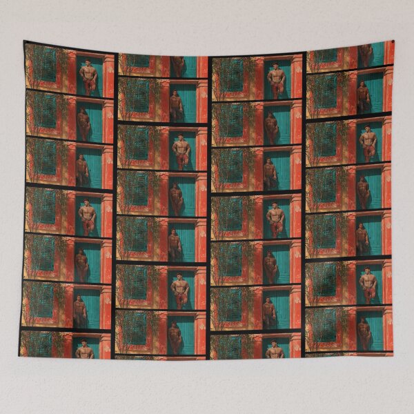 Item preview, Three Latin hunks standing at the door (3) designed and sold by 3D-Warrior.