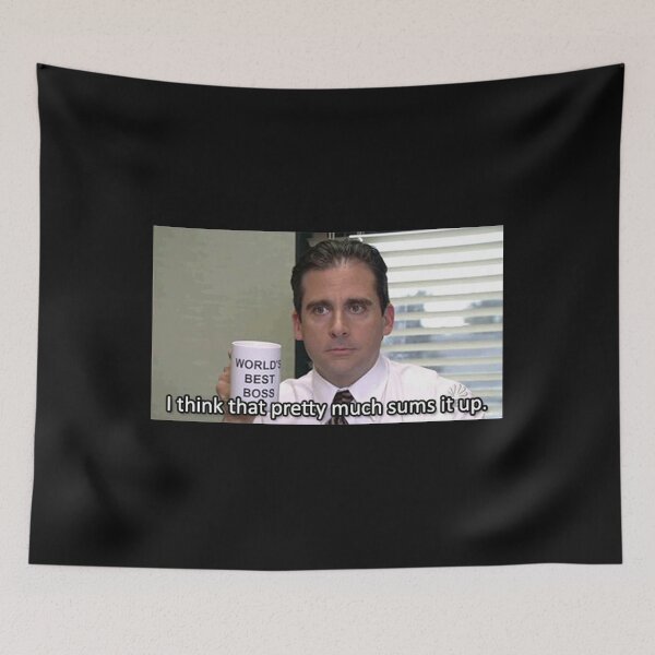 Item preview, Michael Scott The Office world's best boss designed and sold by Benomi.