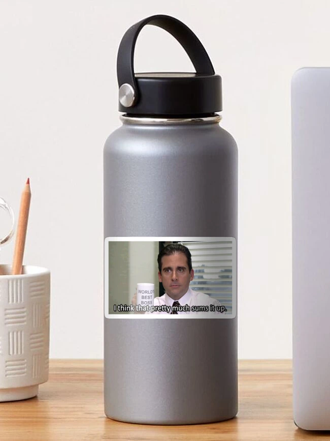 Drink It Up! Water Bottle- My Boss ThinksBig Deal