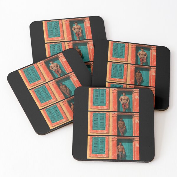 Item preview, Three Latin hunks standing at the door (4) designed and sold by 3D-Warrior.