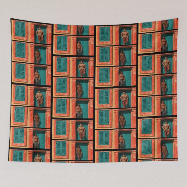 Item preview, Three Latin hunks standing at the door (4) designed and sold by 3D-Warrior.
