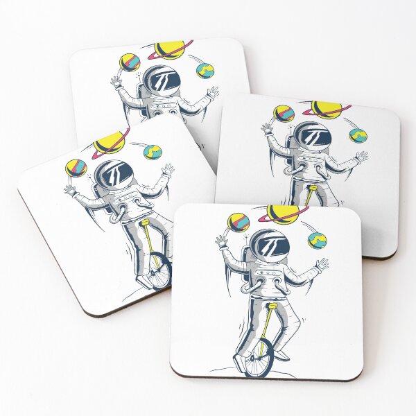 Item preview, Astronaut juggling planets designed and sold by TRIBExSPACE.