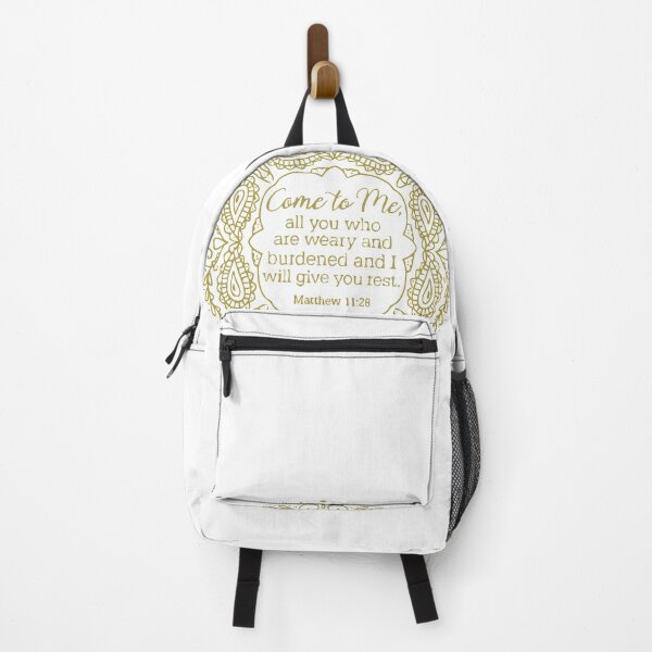 Item preview, Come To Me All Who Are Weary Matthew 11 28  designed and sold by teenugs.