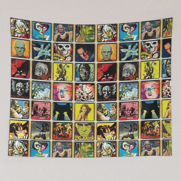 Item preview, Vintage Halloween Monster Classic Horror Film Poster Art  designed and sold by AugustDesign.