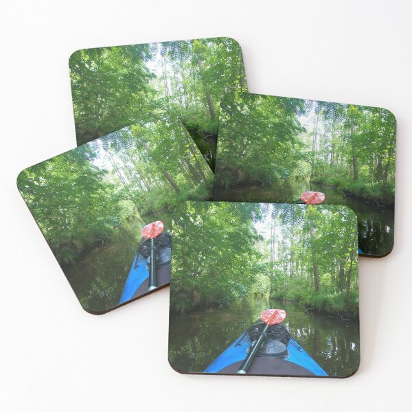 Item preview, Kayak in the natural wilderness of Mecklenburg-Western Pomerania designed and sold by neorevoxos.