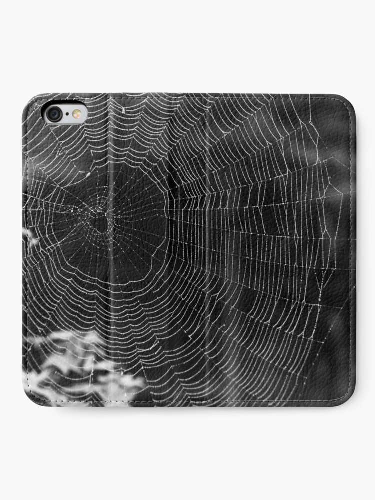 Alternate view of Spider Web iPhone Wallet