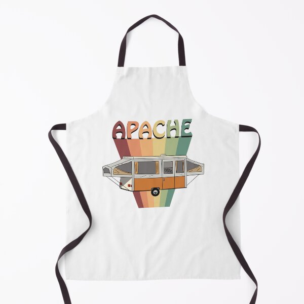 Item preview, Apache Canvas Camper 1973 designed and sold by HCrockettArt.