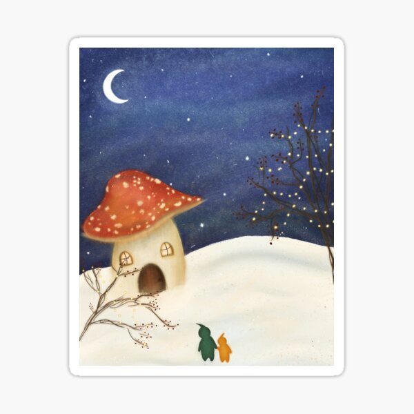 Winter Solace Sticker