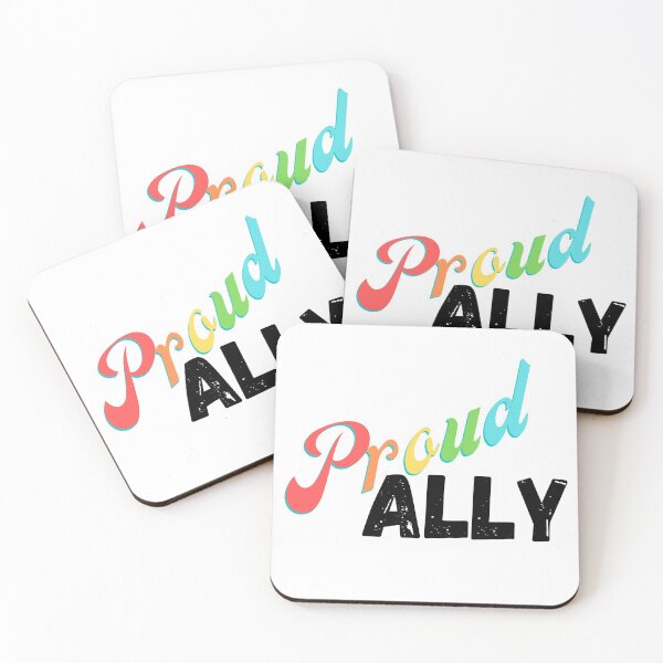 Item preview, LGBTQ Affirming "Proud ALLY" designed and sold by LoveFromMI.