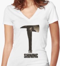 The Shining Women's Fitted V-Neck T-Shirt