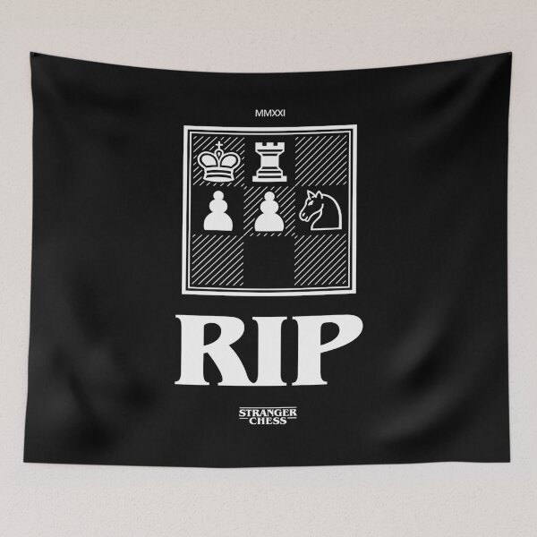 Artikelvorschau, Rest in Peace - Smothered Mate entworfen und verkauft von StrangerChess.
