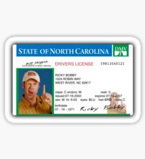 Ricky Bobby Sticker