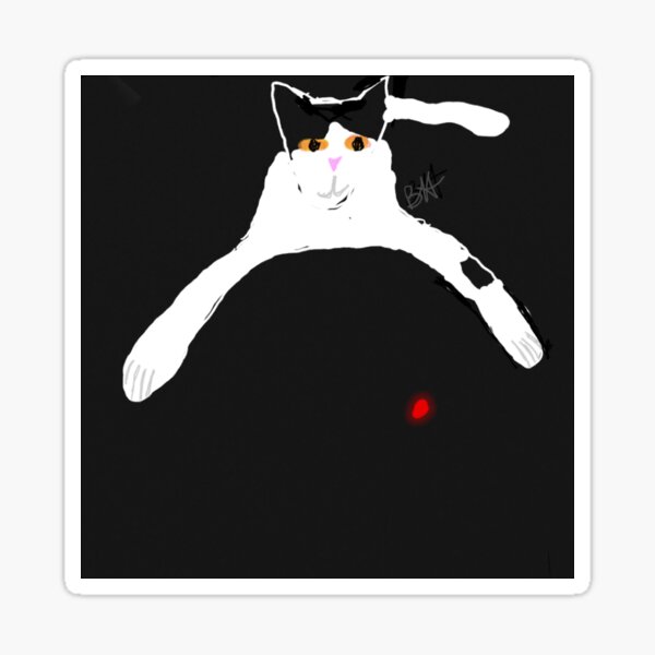 Catch the RED DOT Sticker