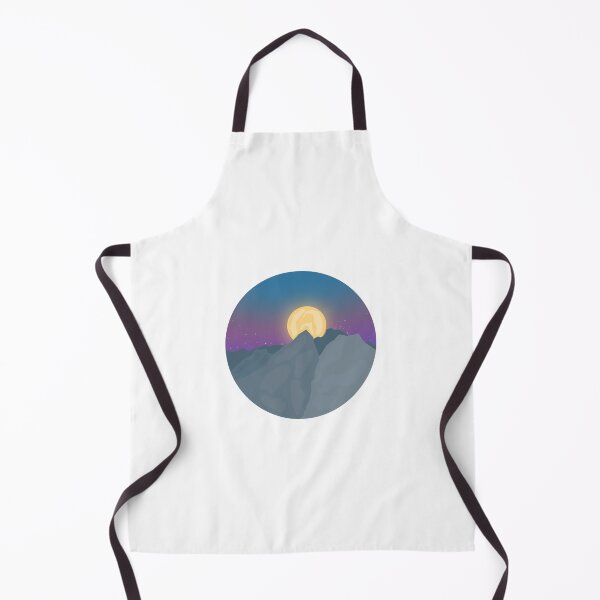 Item preview, Glowing Moon Over the Mountains designed and sold by kkaatt11.