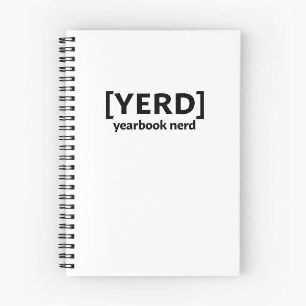 Item preview, YERD - Yearbook Nerd designed and sold by InTrendType.