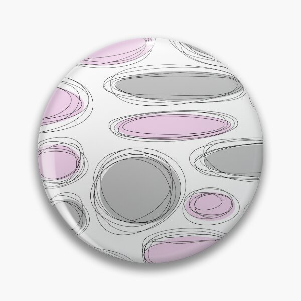 Item preview, Ovals in grey and pink designed and sold by MHen.