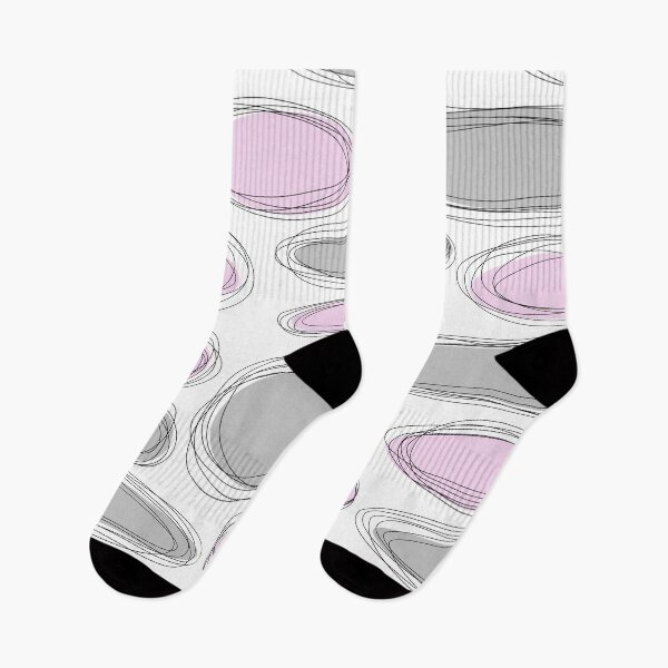 Item preview, Ovals in grey and pink designed and sold by MHen.
