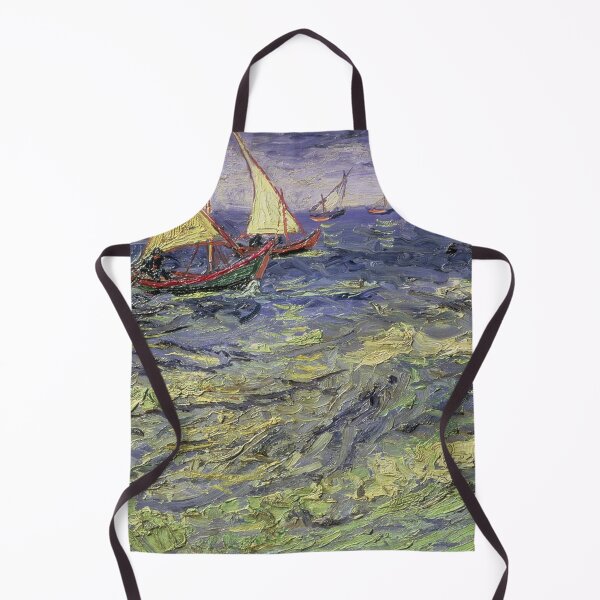 Item preview, Vincent van Gogh's Seascape Near Les Saintes-Maries-de-la-Mer designed and sold by mosfunky.