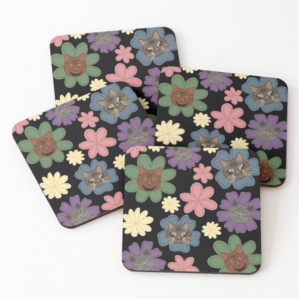 Item preview, Blossoming clowder designed and sold by Sara Bee.