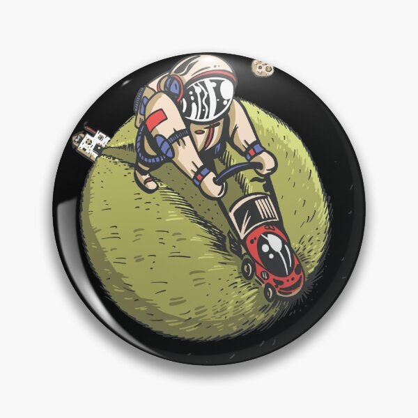 Item preview, lawnmower astronaut  designed and sold by TRIBExSPACE.