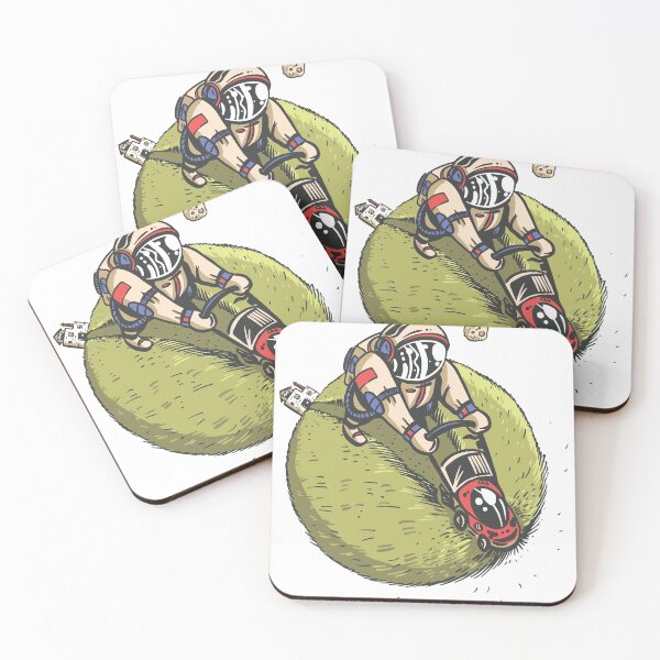 Item preview, lawnmower astronaut  designed and sold by TRIBExSPACE.