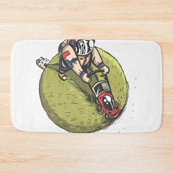 Item preview, lawnmower astronaut  designed and sold by TRIBExSPACE.