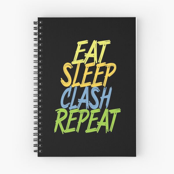 Item preview, Eat Sleep Clash Repeat Funny designed and sold by max48.